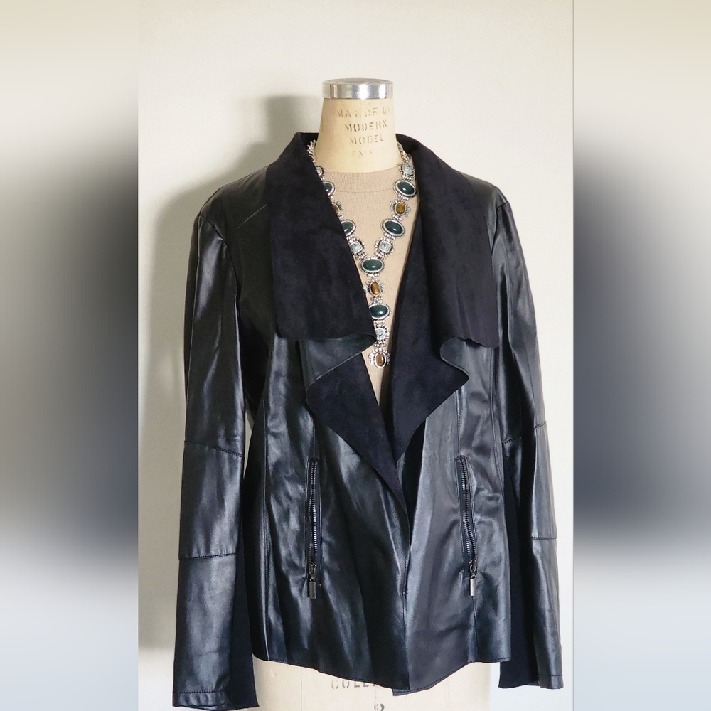 Soft Faux leather jacket